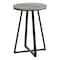 Monarch Specialties Side Table, 15.75 W, 21.75 H, Metal, Particle Board, Grey I 2176 - alternate 1